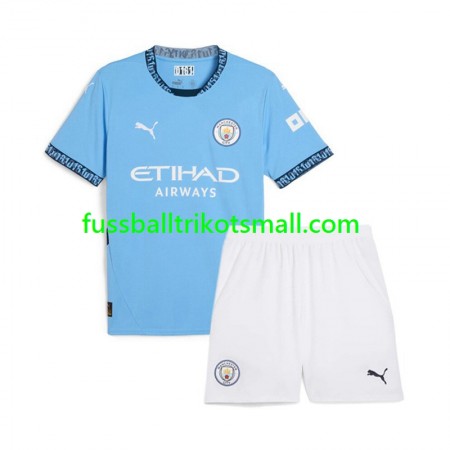 Fußballtrikots Manchester City Kinder 2024-2025 Kurzarm Heimtrikotsatz kaufen